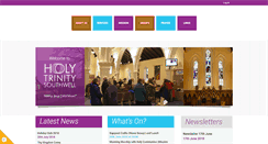 Desktop Screenshot of holytrinitysouthwell.co.uk